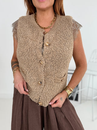 Chaleco punto alpaca 2602139