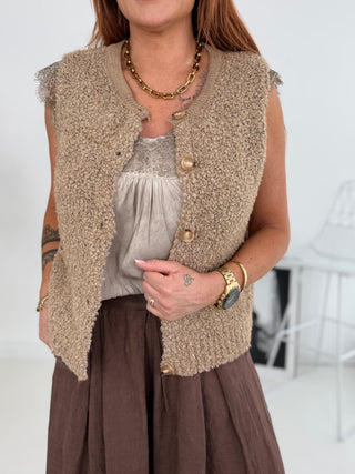 Chaleco punto alpaca 2602139