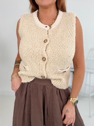 Chaleco punto alpaca 2602139