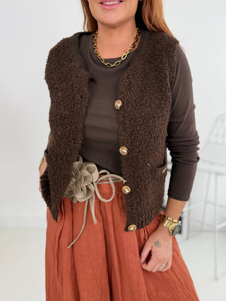 Chaleco punto alpaca 2602139
