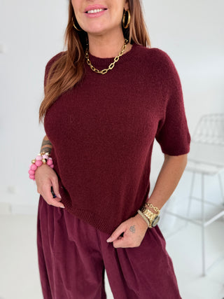 Alpaka Strickpullover 2608273