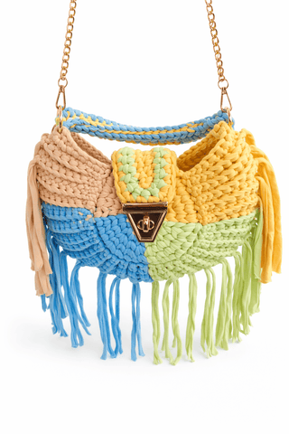 Häkeltasche vers. Farben 2601390 - 93 - Levelone GmbH & Co. KG