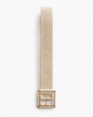 Bastgürtel in Beige