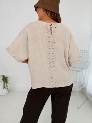 Leinen T-Shirt 2606122 - Levelone GmbH & Co. KG