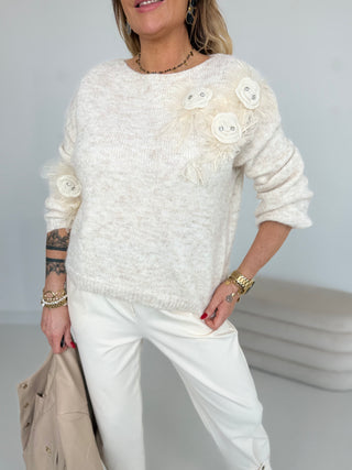 Strickpullover-creme-onesize-levelone