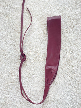 Leder Bindegürtel 2506116 - 21 - Levelone GmbH & Co. KG