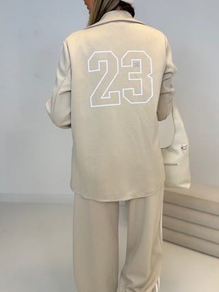 Blazer-beige-streifen-onesize-damen-levelone