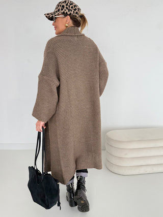 Alpaka Strickmantel 2508124