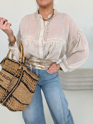 Chemisier à volants 2601172