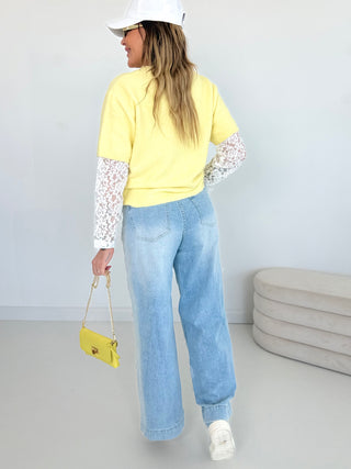 Pantalon en jean 2601150-53
