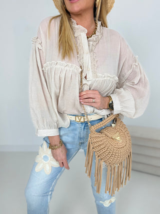 Chemisier à volants 2601172