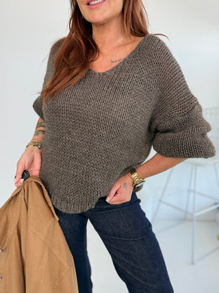 Alpaka Strickpullover 2607328