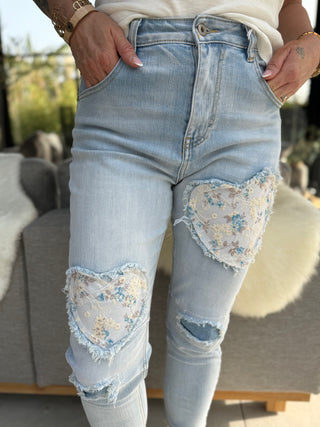 Pantalon en jean 2602077-80