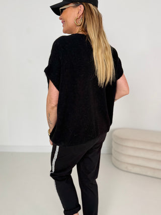 Gilet tricoté en alpaga 2602139