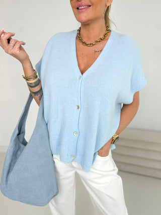 Gilet tricoté en alpaga 2602139