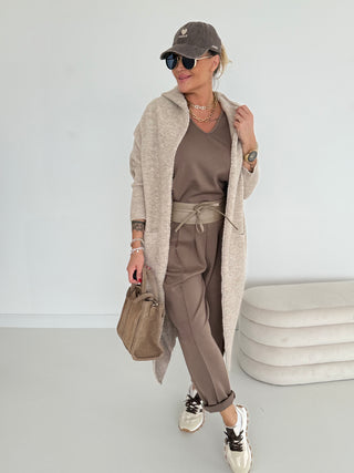 Manteau en tricot 2412001