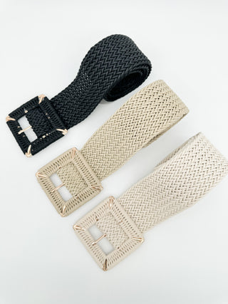 Ceinture en raphia 2502258-60