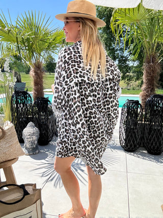 Musselin Hemd in Leo