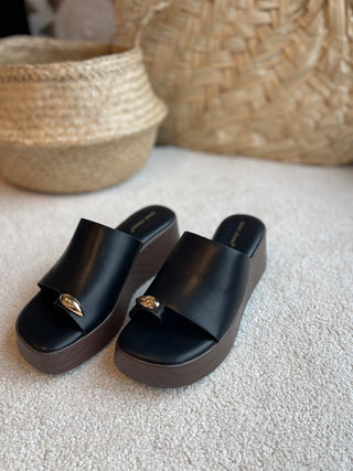 Sandalen in Schwarz bei Levelone