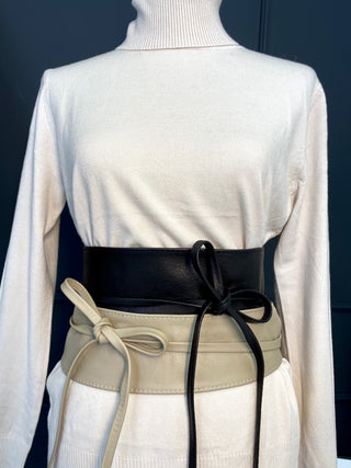 Ceinture de bandage en cuir 2501198-99