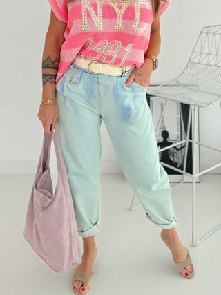 Pantalon en jean 2602100-04