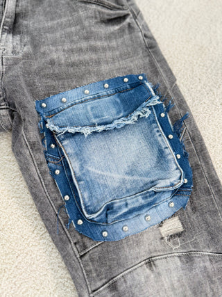 Pantalon en jean 2511073-75