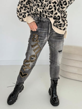 Pantalon en jean stretch 2511229-32