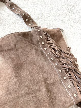 Wildleder Shopper Tasche 2507148-50