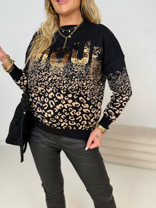 schwarzer-strickpullover-damen-pailletten-36-38-40-42-levelone