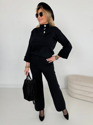 feinstrickpullover-damen-schwarz-strass-levelone