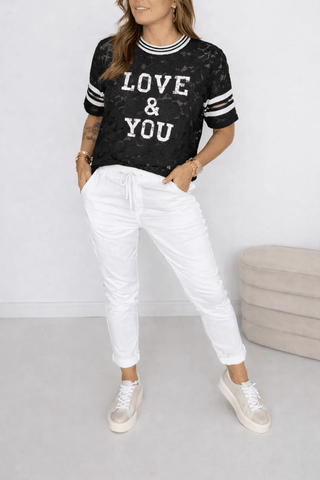 Spitzen T-Shirt 2603190 - Levelone GmbH & Co. KG